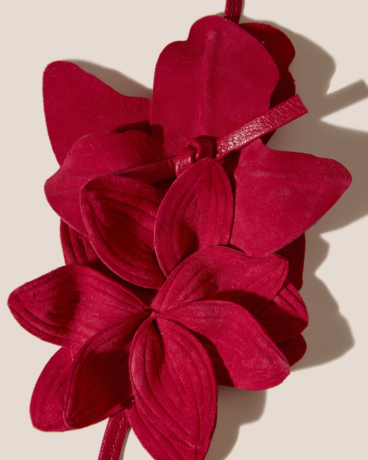 Hereu COROLA - Flower Charm with Leather Strap