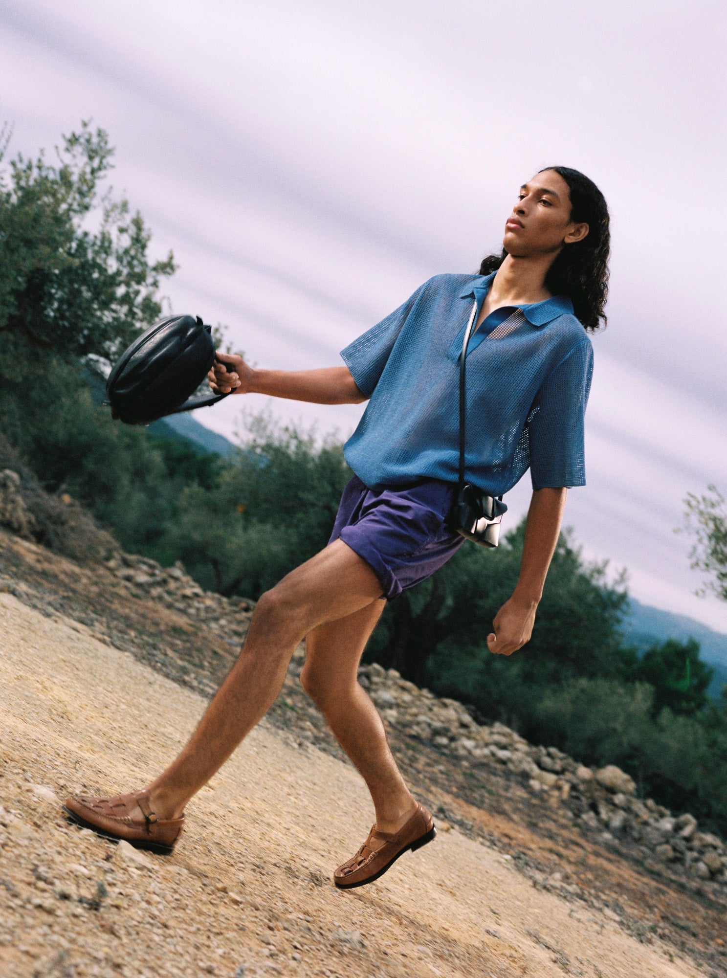 Hereu MABRA MINI - Woven Detail Crossbody Bag