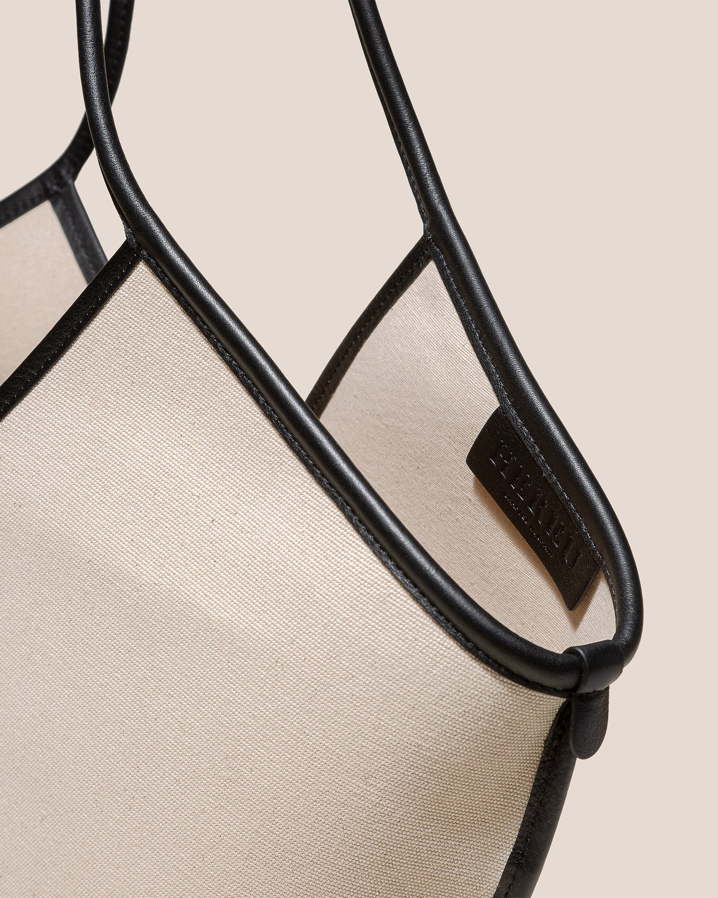 Hereu CALELLA - Leather-trimmed Organic Cotton Tote Bag