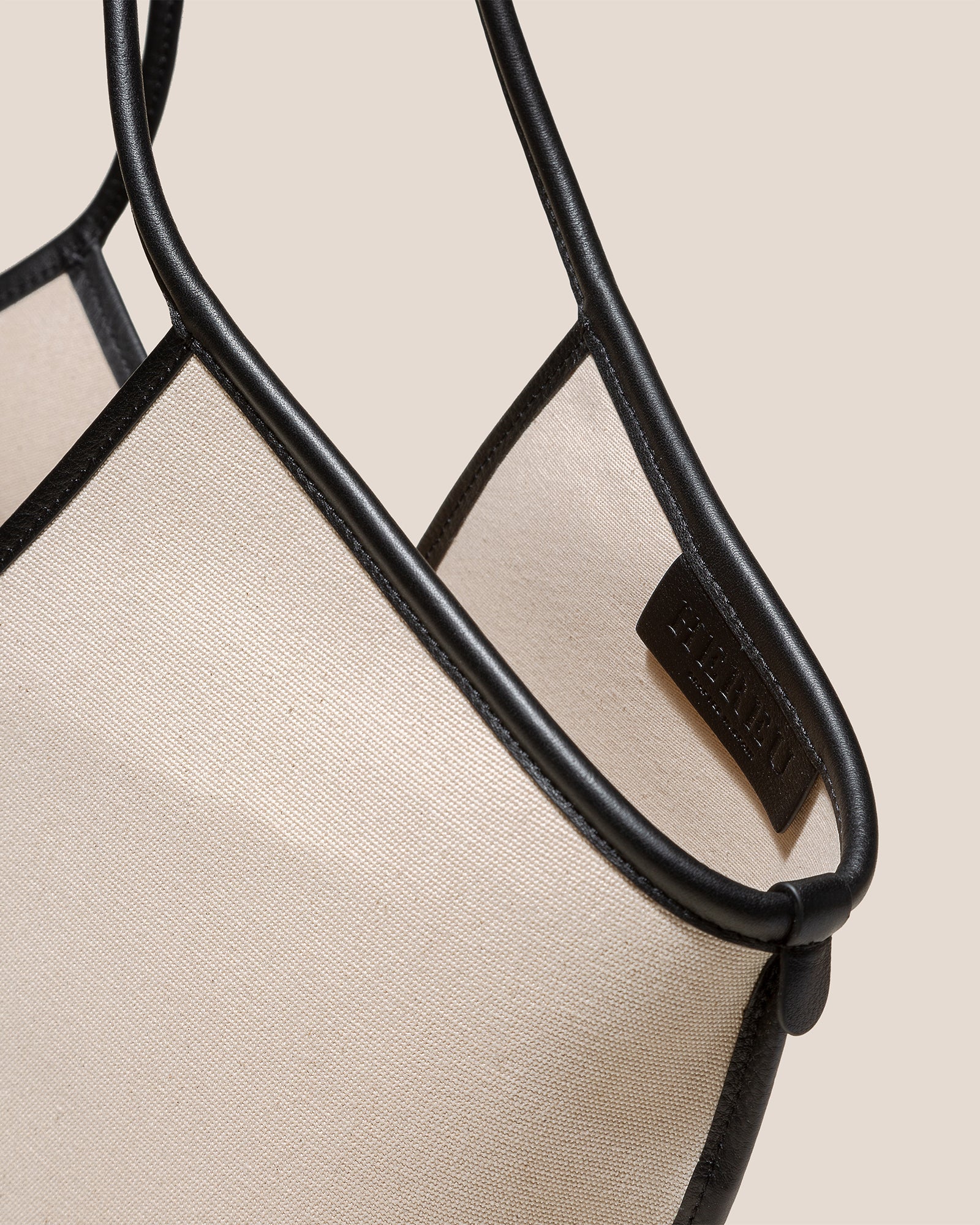 Hereu CALELLA - Leather-trimmed Organic Cotton Tote Bag