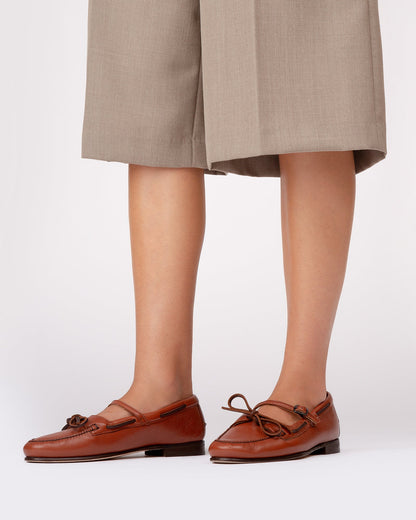 Hereu LOREA SUPPLE SHINY - Mary Jane Loafer