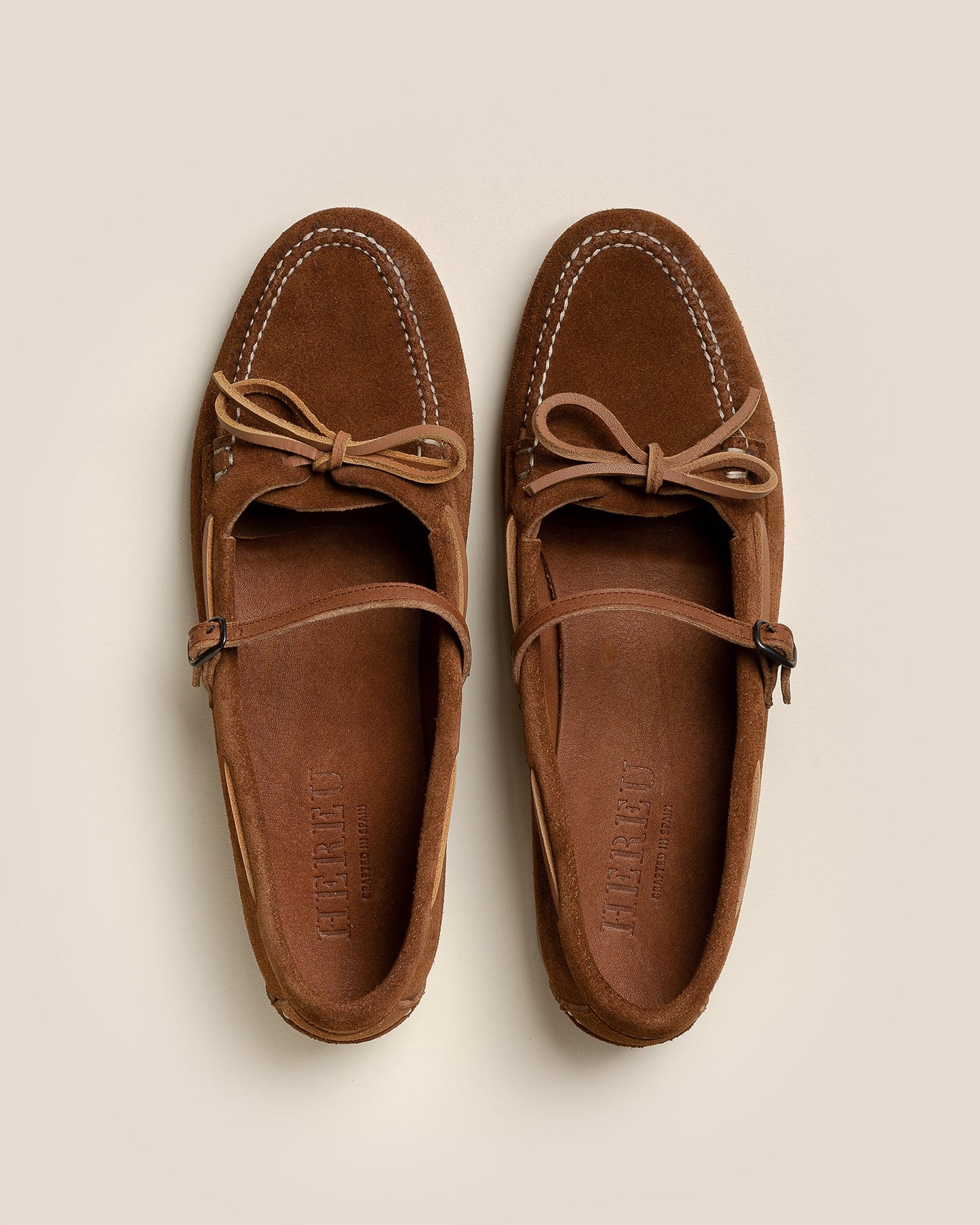 Hereu LOREA SUEDE - Mary Jane Loafer