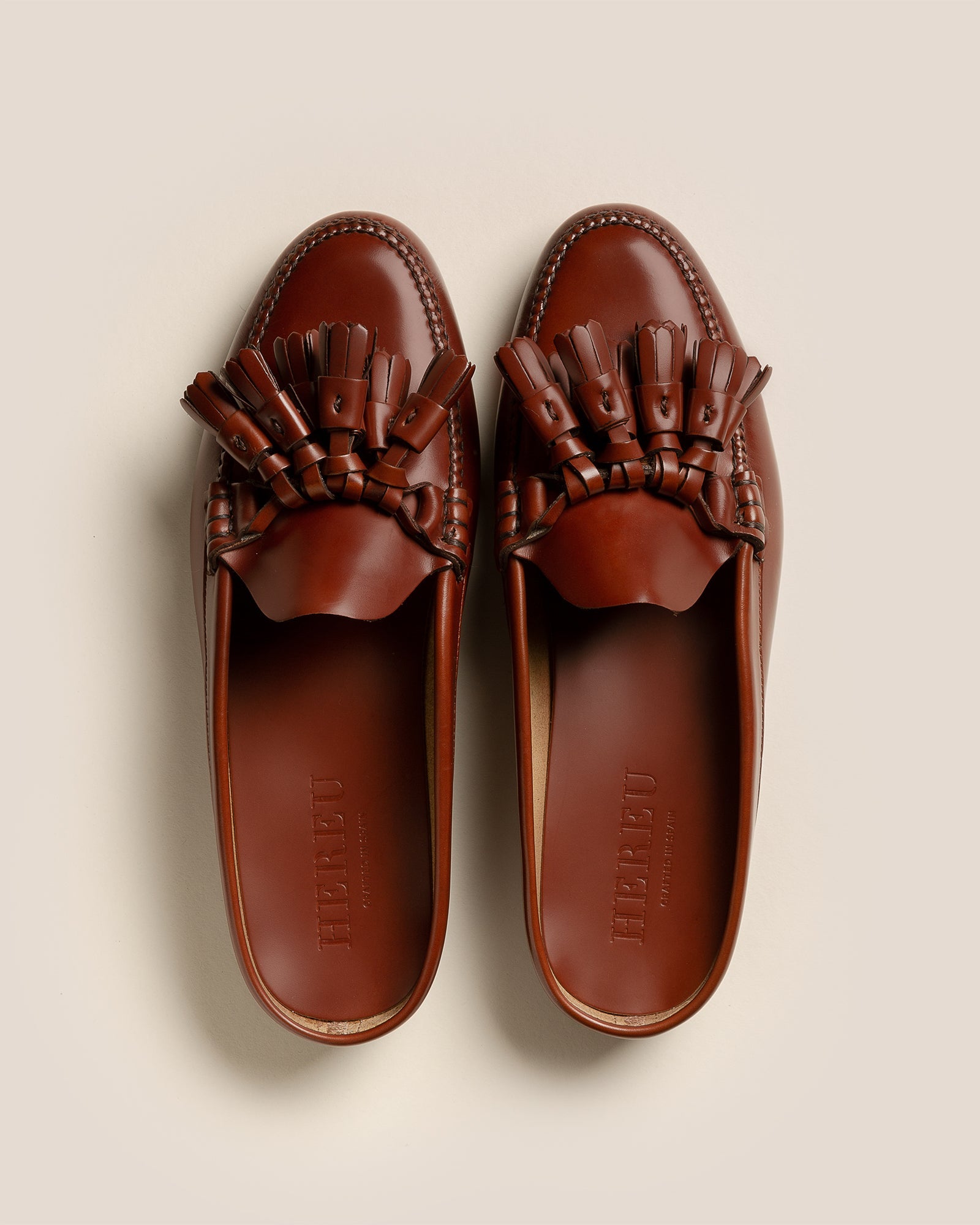 Hereu BORLADA - Tasselled Mule Loafer