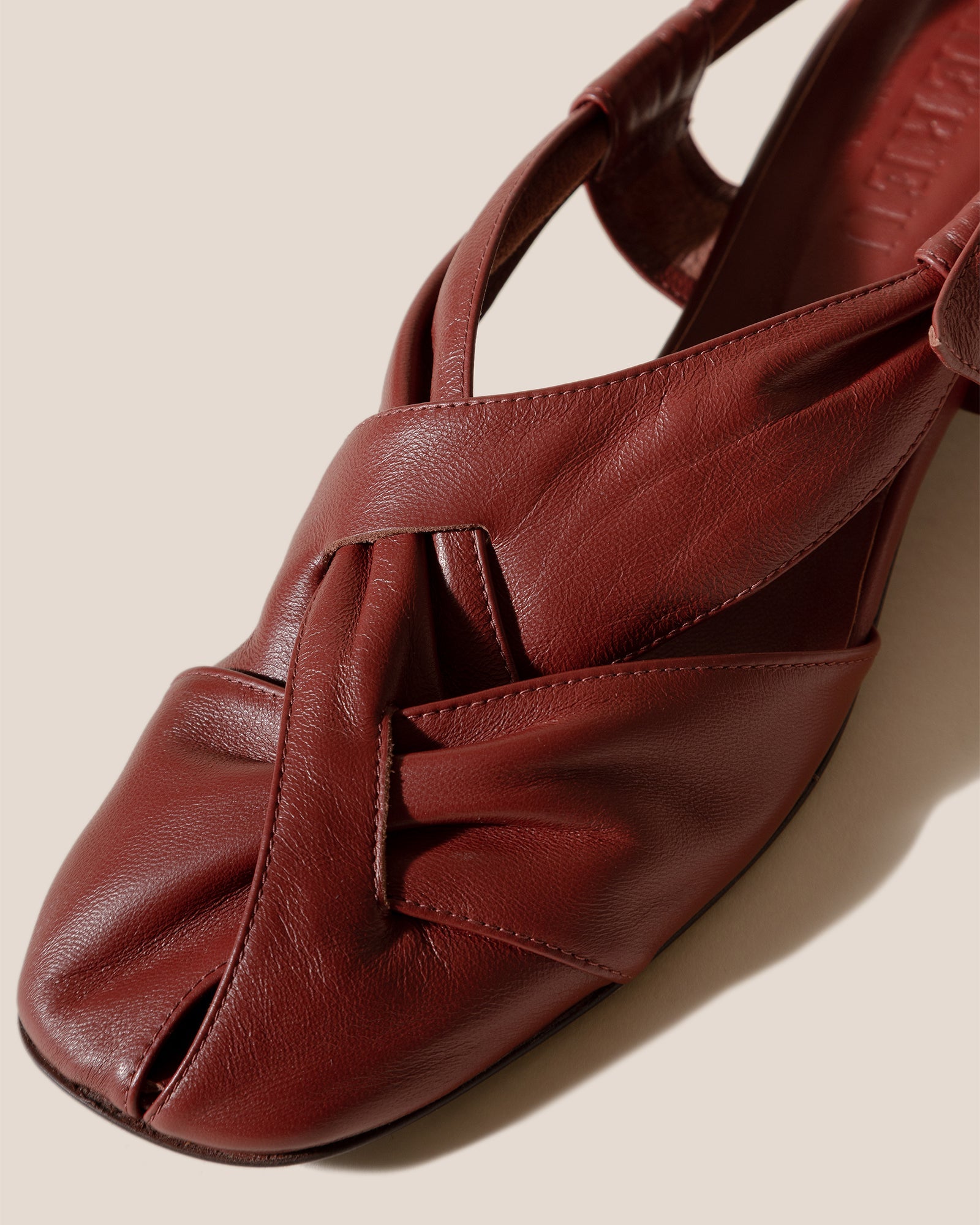 Hereu MAIA - Ruched Interlaced Sandal
