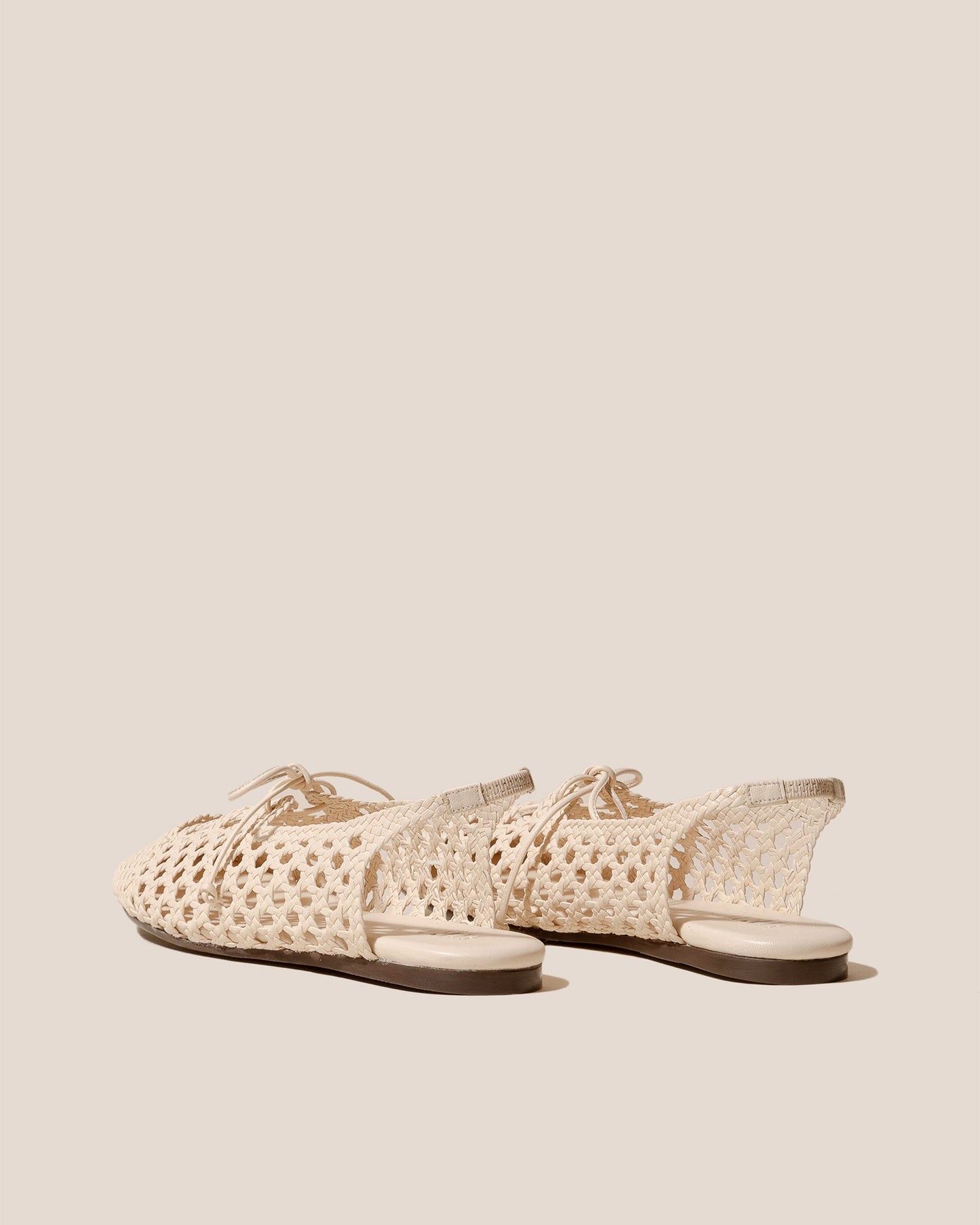 Hereu SARDANA - Lace-up Woven Slingback Sandal