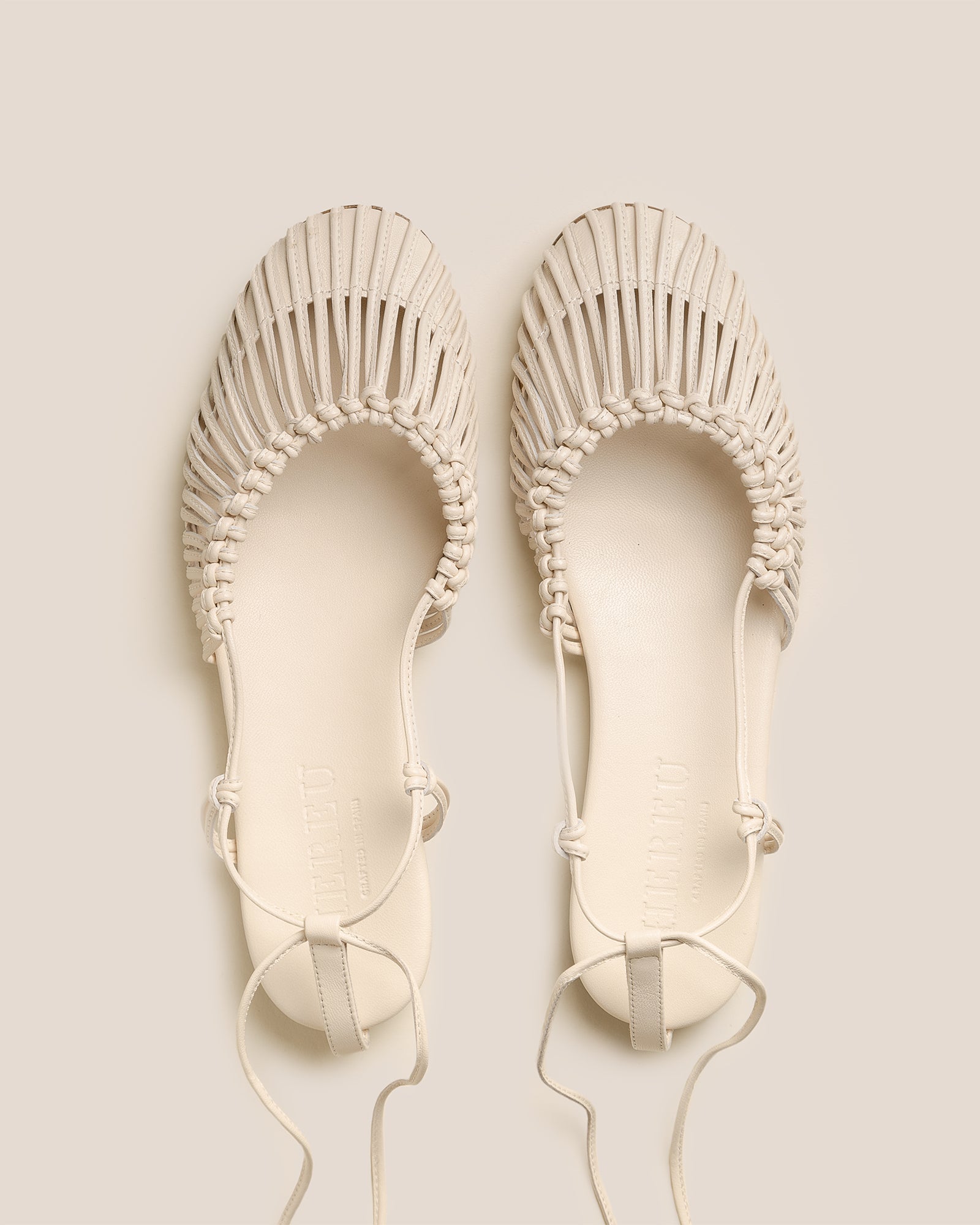 Hereu MANTERA - Round-Toe Knotted Sandal