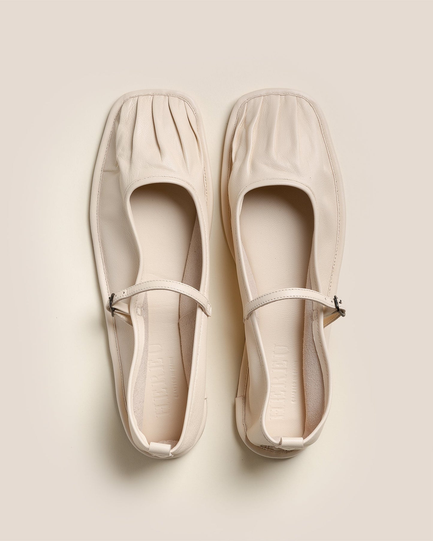 Hereu DANSA - Pleated-Toe Mary Jane Pump