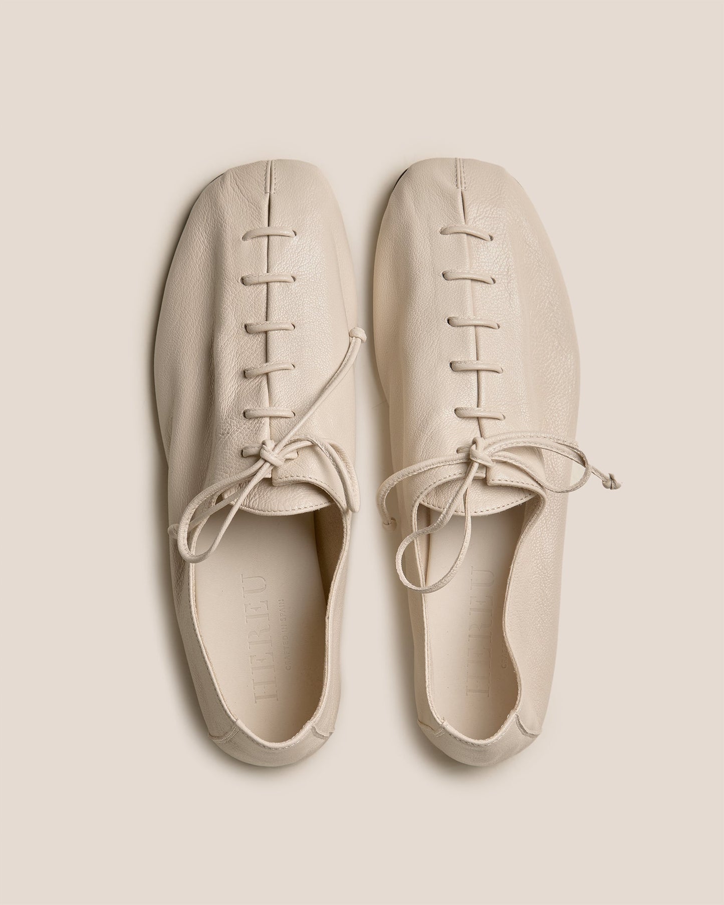 Hereu PLEGADA SHINY - Deconstructed Lace-up Shoe
