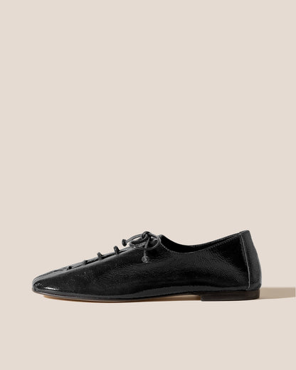 Hereu PLEGADA CRINKLED GLOSSY - Deconstructed Lace-up Shoe