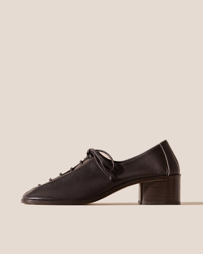 Hereu PLEGADA HEELED - Deconstructed Lace-up Shoe