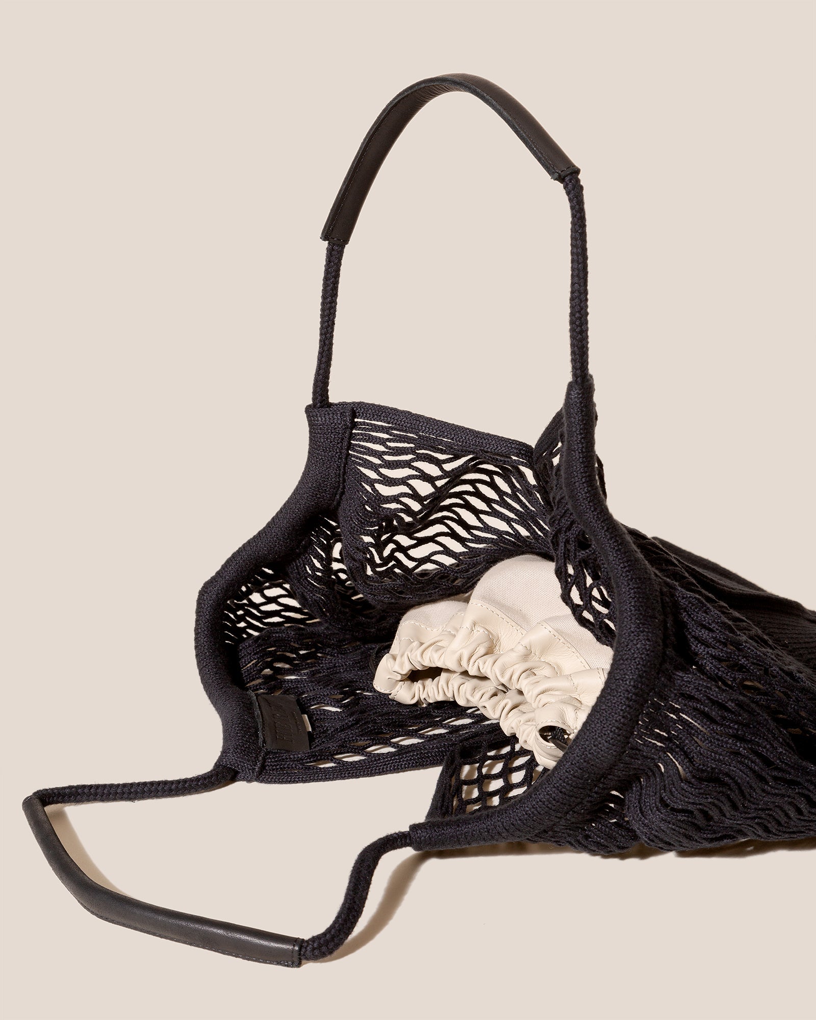 Hereu CALELLA FILT - Knitted Cotton Net Bag