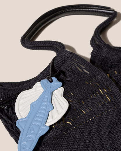 Hereu CALELLA FILT S CHARM - Knitted Cotton Net Bag