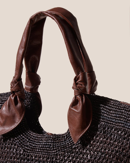Hereu FONOL - Crocheted Raffia Basket