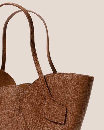 Hereu SEPAL S GRAINY - Tulip Shape Zipped Tote Bag