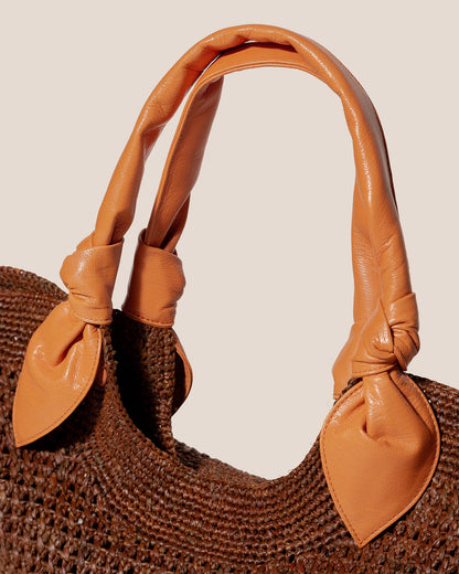 Hereu FONOL - Crocheted Raffia Basket