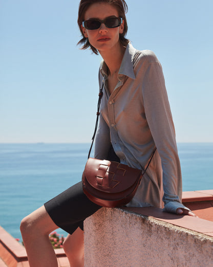 Hereu SINIA - Satchel Interwoven Front Detail Bag