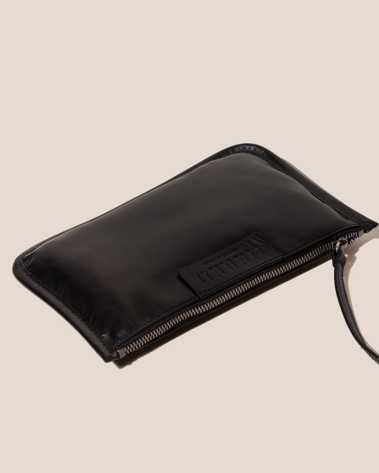 Hereu CALELLA CROSSBODY - Leather-trimmed Crossbody Sac