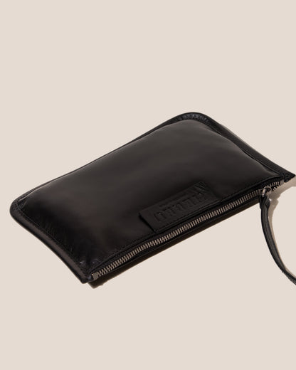 Hereu CALELLA CROSSBODY - Leather-trimmed Crossbody Sac