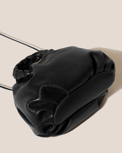 Hereu BOMBON SUPPLE SHINY - Plaited-handle Leather Handbag