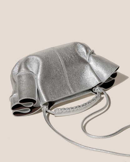 Hereu ARTA MINI METALLIC - Pleated Crossbody Bag