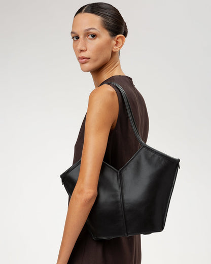 Hereu CALELLA S - Leather Tote Bag