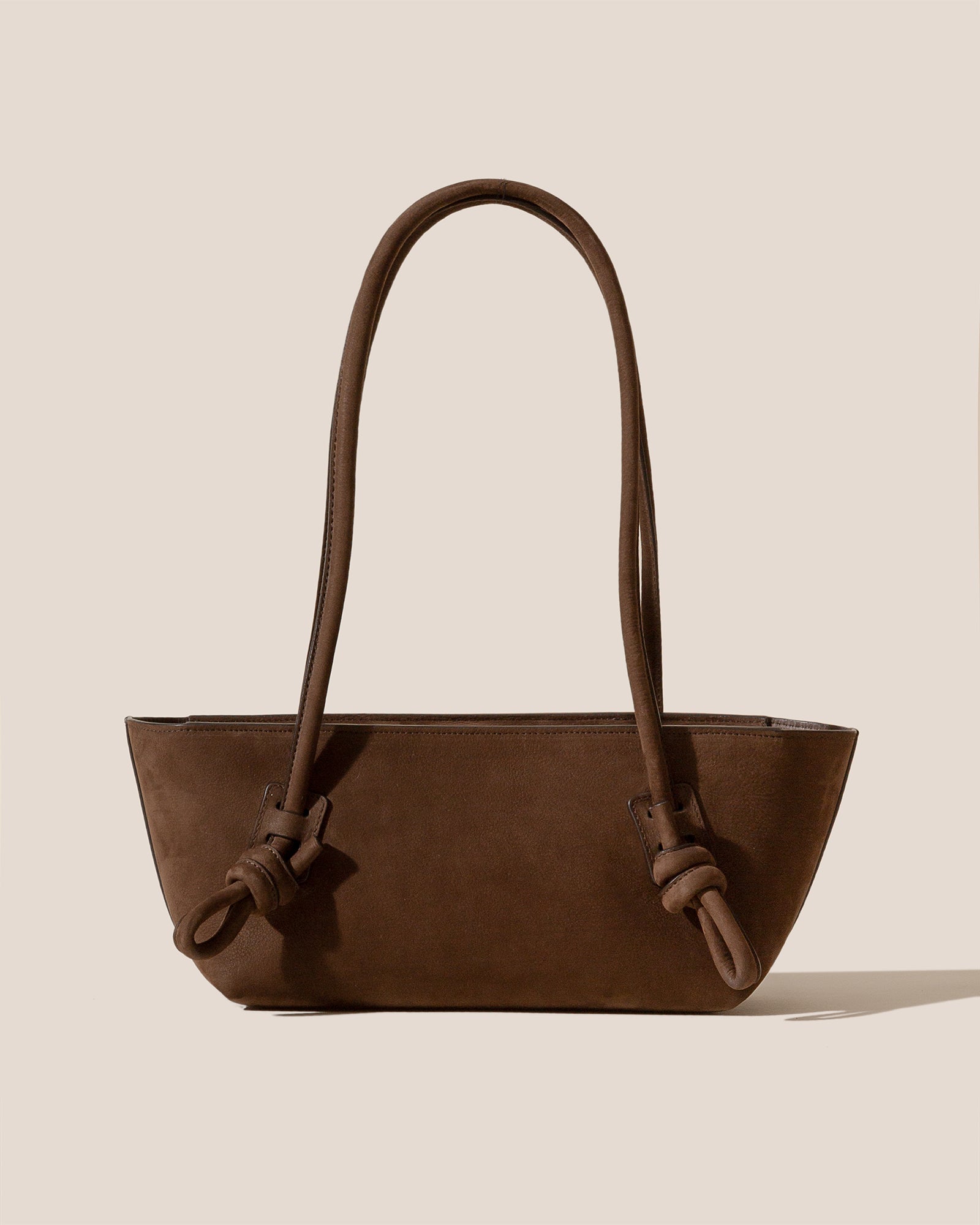 Hereu FLECA NUBUCK - Knotted-handle Shoulder Bag
