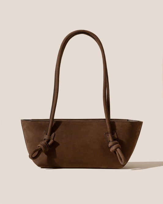 Hereu FLECA NUBUCK - Knotted-handle Shoulder Bag