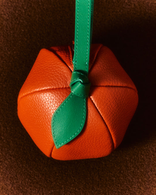 Hereu TARONJA PURSE - Orange-Shaped Leather Coin Purse