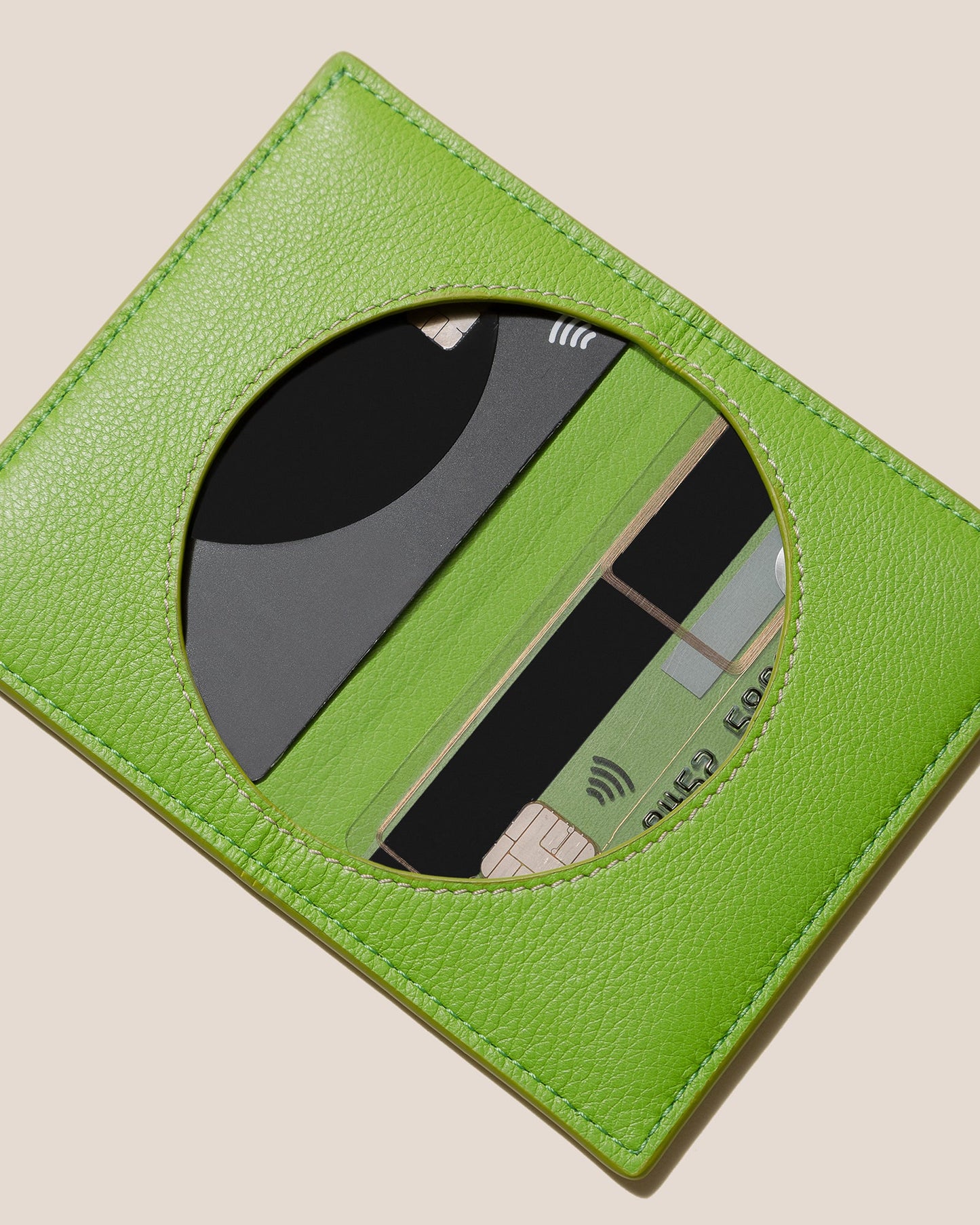 Hereu RODONA - Foldable Leather Card Holder