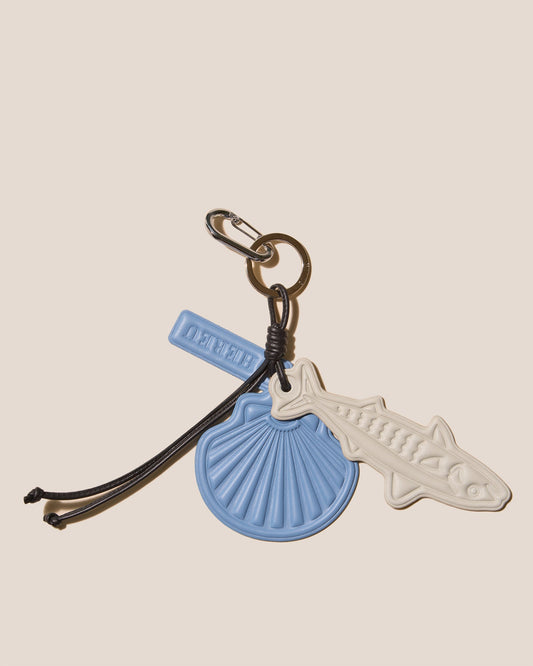 Hereu LAMAR KEYCHAIN - Embossed Leather Keychain