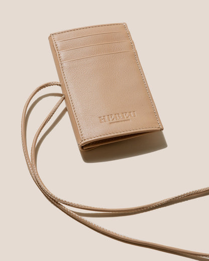 Hereu PENJAT - Leather Wallet with Strap