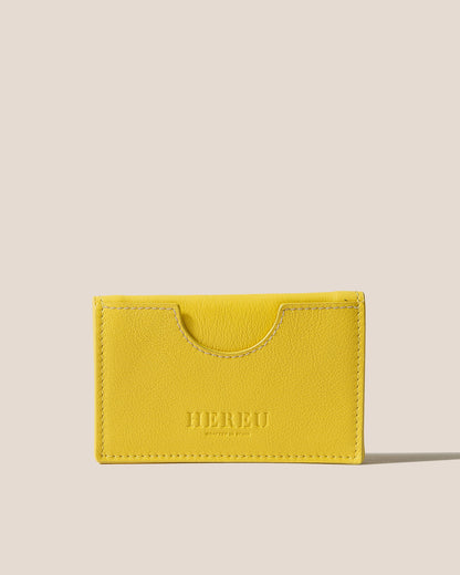 Hereu RODONA - Foldable Leather Card Holder