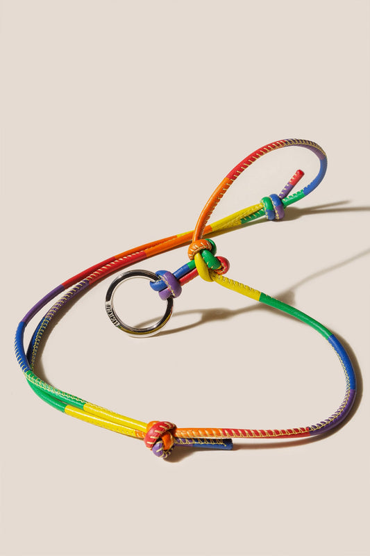 Hereu PRIDE KEYCHAIN - Multicoloured Patchwork Keychain