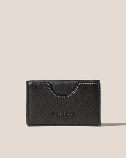Hereu RODONA - Foldable Leather Card Holder