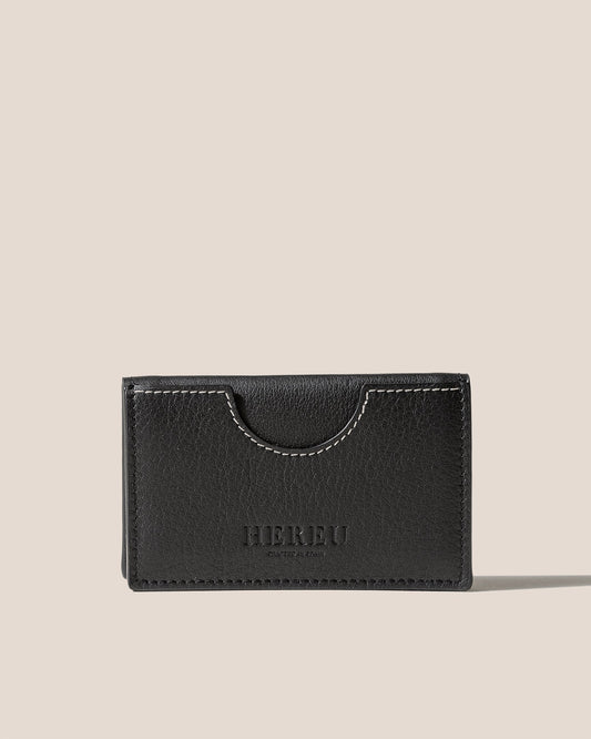 Hereu RODONA - Foldable Leather Card Holder