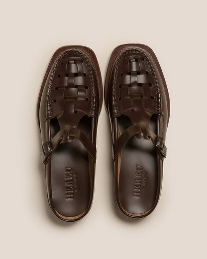 Hereu BONELL - Woven T-bar Mule Loafer