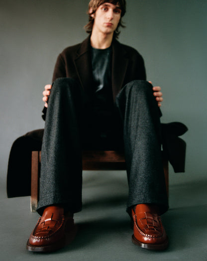 Hereu NOMBELA - Interwoven Detail Slip-On Loafer