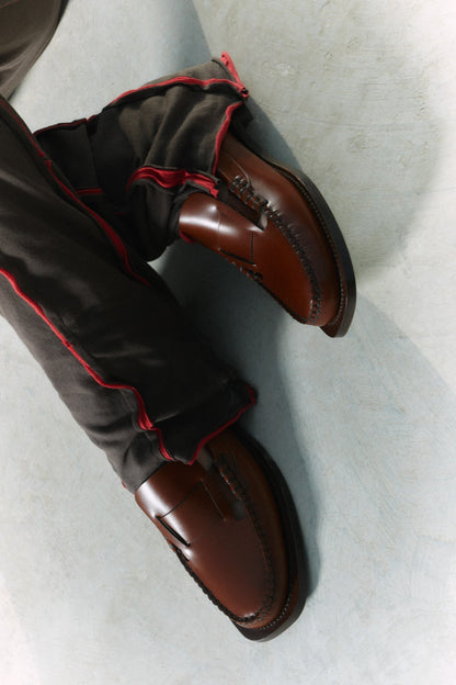 Hereu SINEU - Interlaced Detail Slip-On Loafer