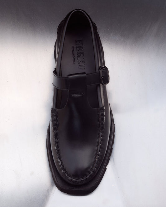 Hereu ALBER SPORT - Tread Sole T-Bar Loafer