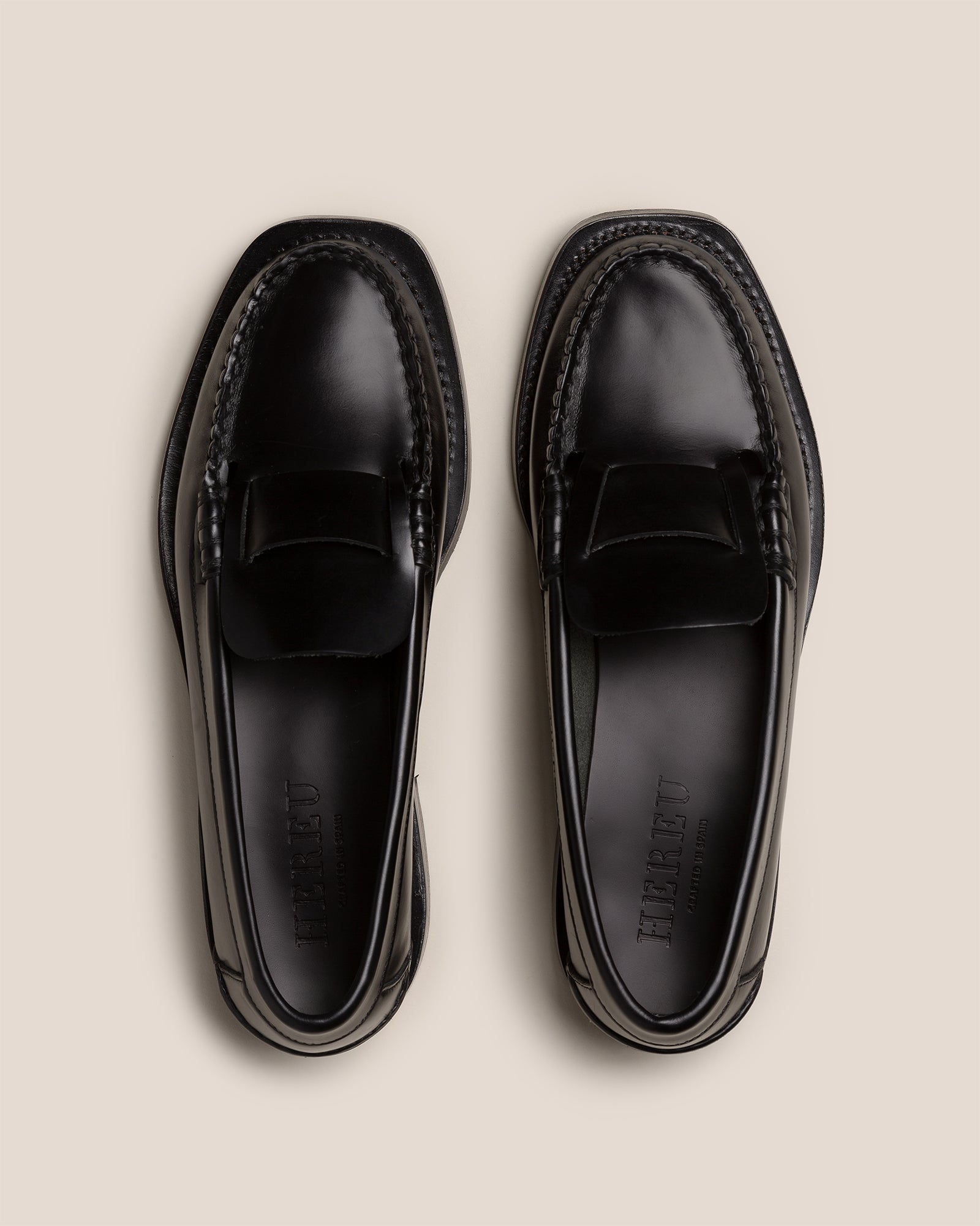 Hereu SINEU - Interlaced Detail Slip-On Loafer