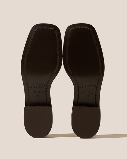 Hereu ALARO SUEDE - Square-Toe T-bar Sandal