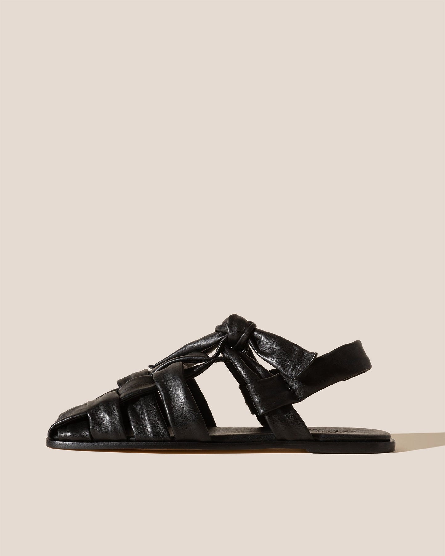 Hereu BENA - Interwoven Knotted T-bar Sandal