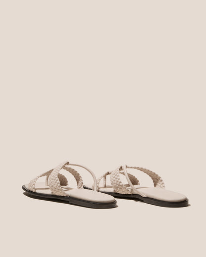 Hereu LINA WOVEN - Strappy Toe-Post Sandal